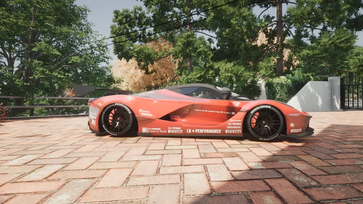 Пресет Horizon ReShade и цветные варианты цветущего дерева