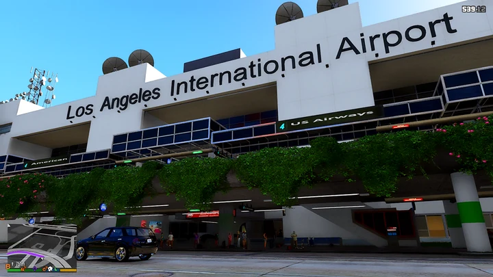 Аэропорт Лос-Сантоса в стиле Los Angeles LAX