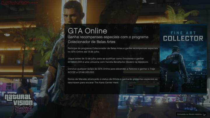 Новые загрузочные экраны GTA VI