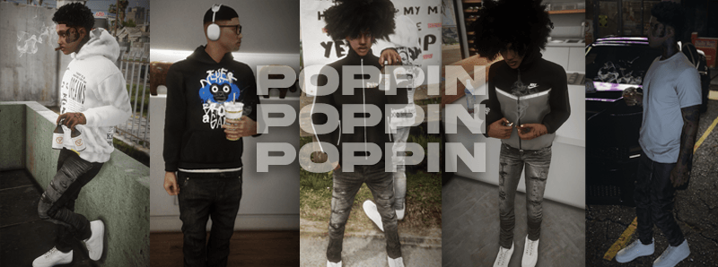 Набор поз POPPIN V1 [Animation Pack]