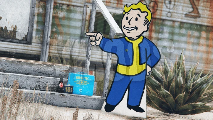Набор Fallout - четыре объекта