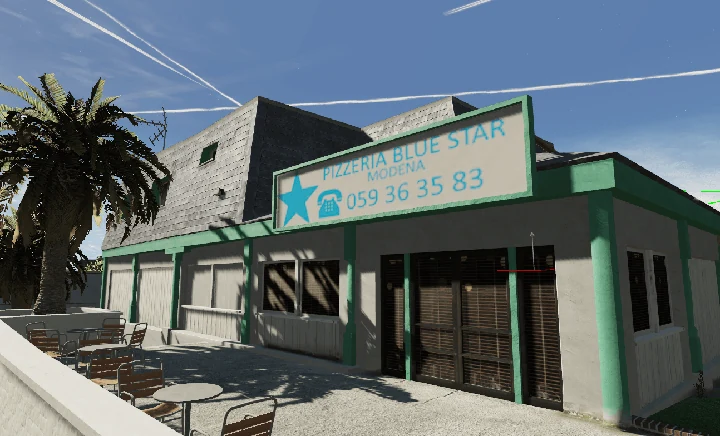 Пиццерия Blue Star в Модене