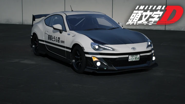 Ливрея Fujiwara Tofu Shop для Toyota GT86 2013
