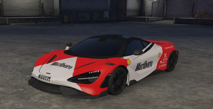Ливрея Marlboro для McLaren 765LT от Nejc