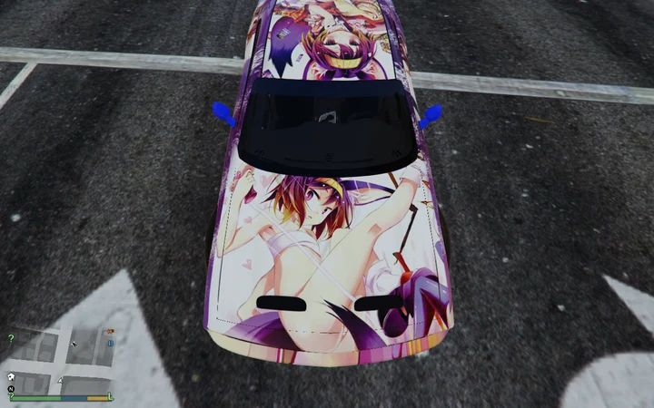[Itasha] Dodge Challenger «Izuna - No Game No Life»
