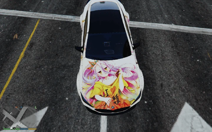 [Itasha] BMW M8 Mansaug «Широ - No Game No Life»