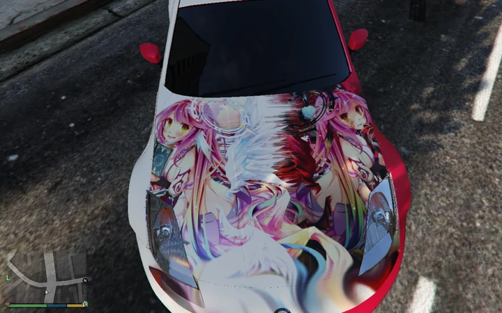 [Itasha] Nissan 350Z 2003 «Джибрил - No Game No Life»