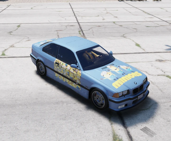 Ливрея Minion для BMW M3 E36 1997