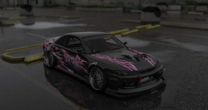 Ливрея DriftKing для Nissan Silvia S14.5 Drift [шаблон]