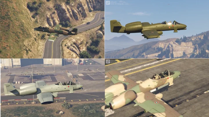 Национальные ливреи для стандартного B-11 Strikeforce