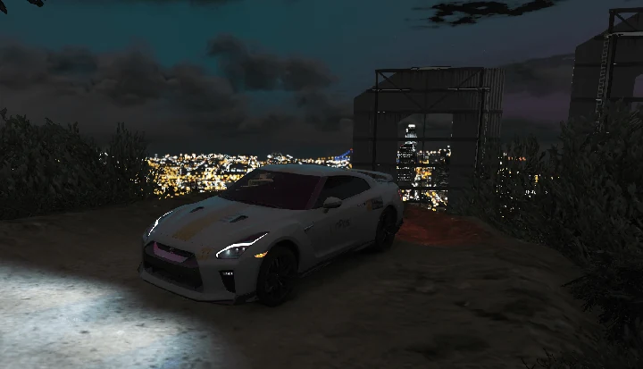 Ливрея InPost Poland для Nissan GT-R 2017