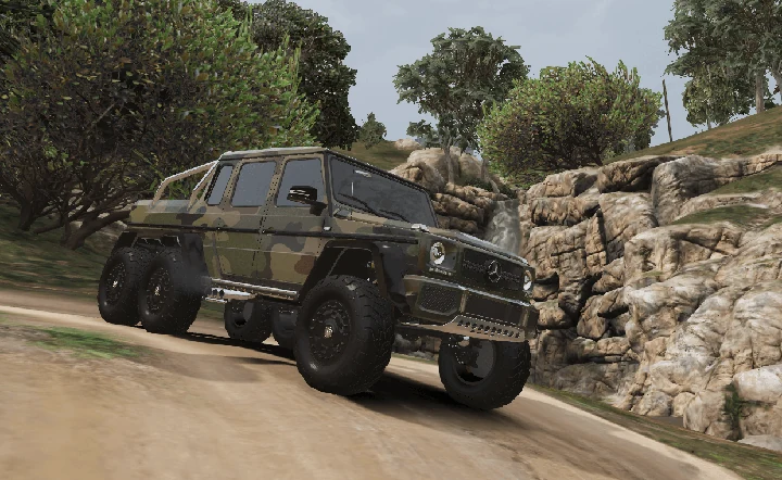 Армейские ливреи Польши WZ.93 для Mercedes-Benz G63 AMG 6x6