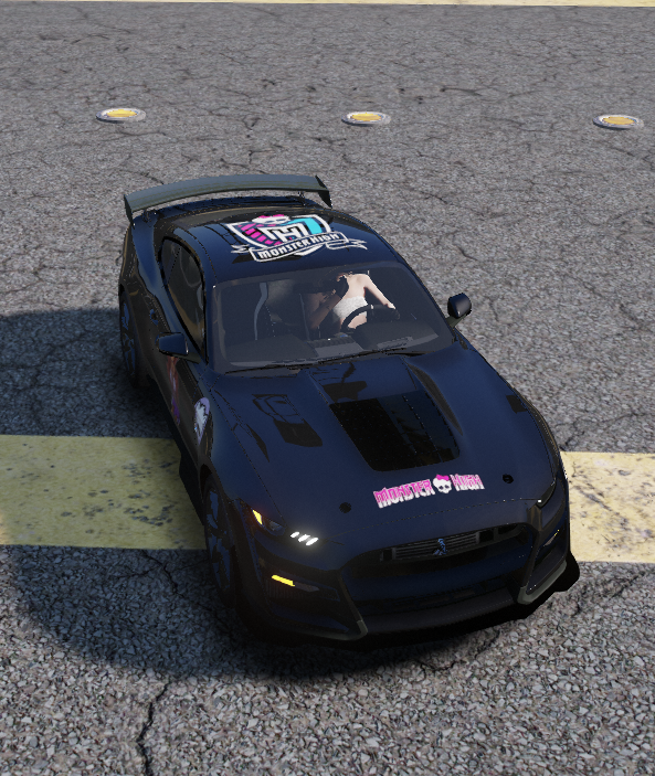 Ливреи Monster High для Ford Mustang Shelby GT500