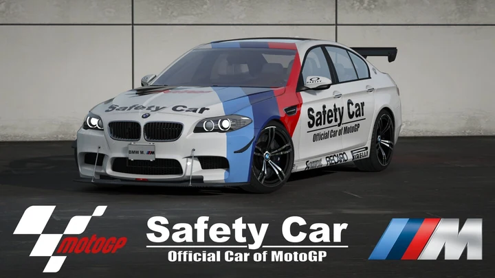 Ливрея автомобиля безопасности MotoGP для BMW M5 F10 2012
