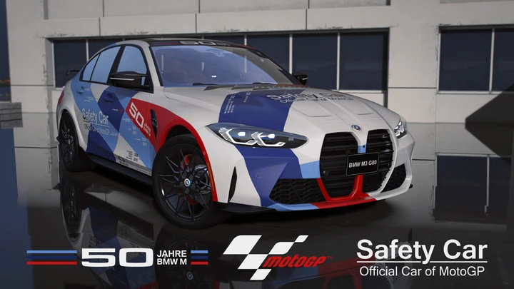 Ливрея автомобиля безопасности MotoGP для BMW M3 G80 2022
