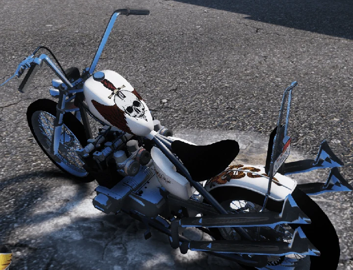 Ливрея Skull, Snake & Butterflies для Honda CB750 Chopper