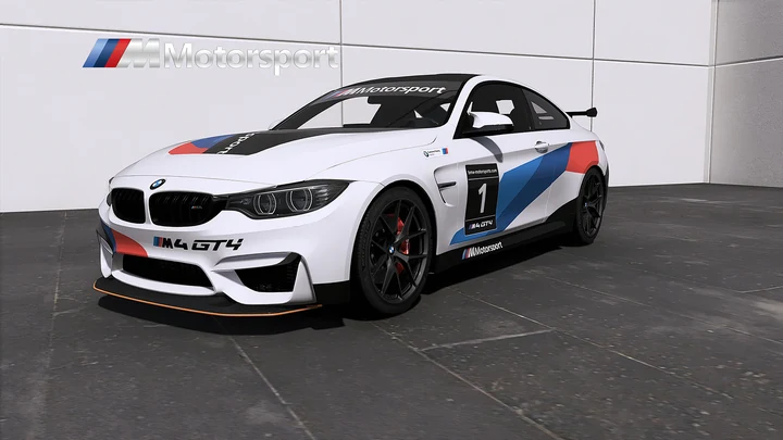 Раскраска M Motorsport для BMW M4 F82 2014 года
