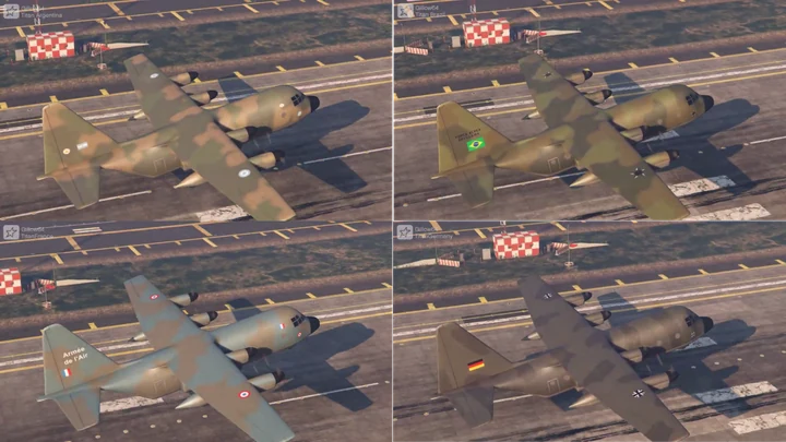 Ливреи C-130 для стандартного Titan