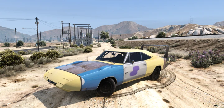 Ливрея Joe Dirt для Dodge Charger 1969 от Ohi
