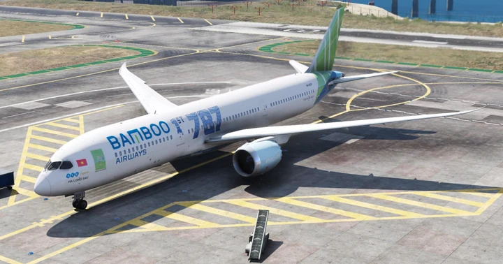 Ливрея Bamboo Airways «1st 787» для Boeing 787-9 (VN-A819)