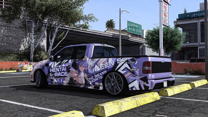 [Itasha] Ливрея Hentai Race для Saleen S331 Pickup 2008