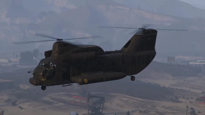 Военные ливреи для Cargobob
