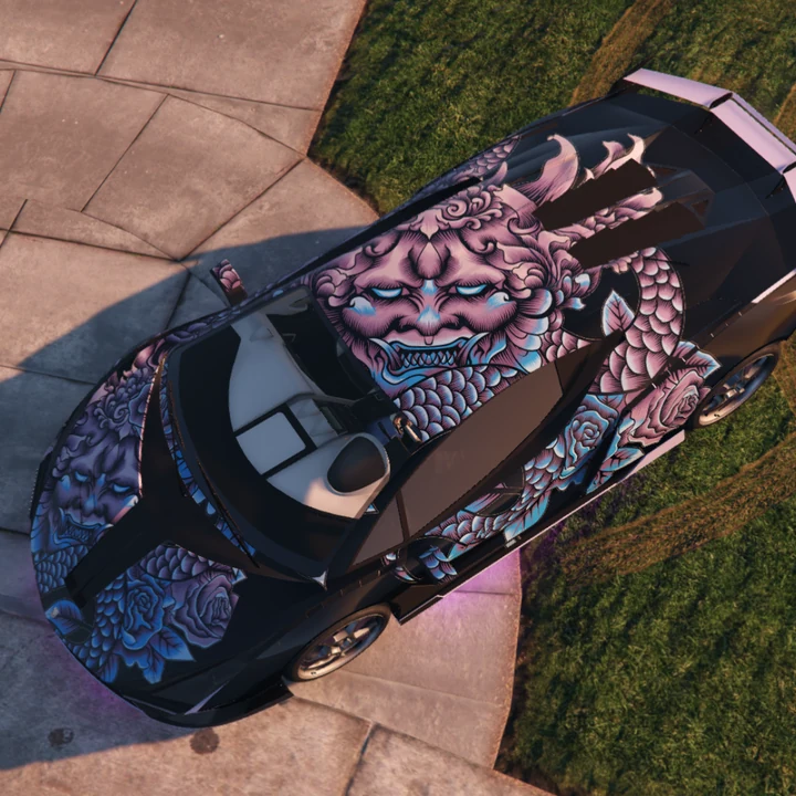 Змеиная раскраска для Pegassi Ignus