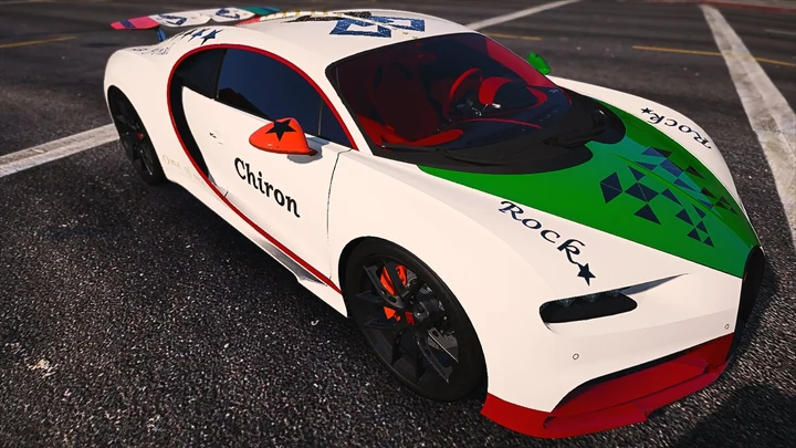 Раскраски для Bugatti Chiron