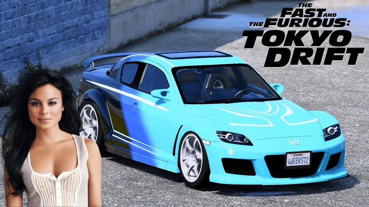 Ливрея Нилы из «Токийского дрифта» для Mazda RX-8
