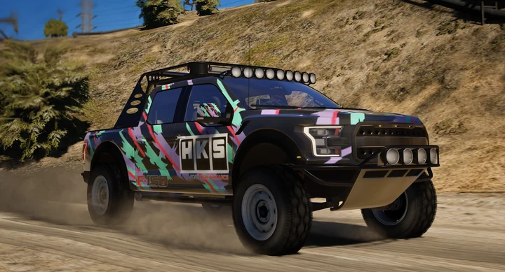 Ливрея HKS для Ford F-150 Raptor Crew Cab