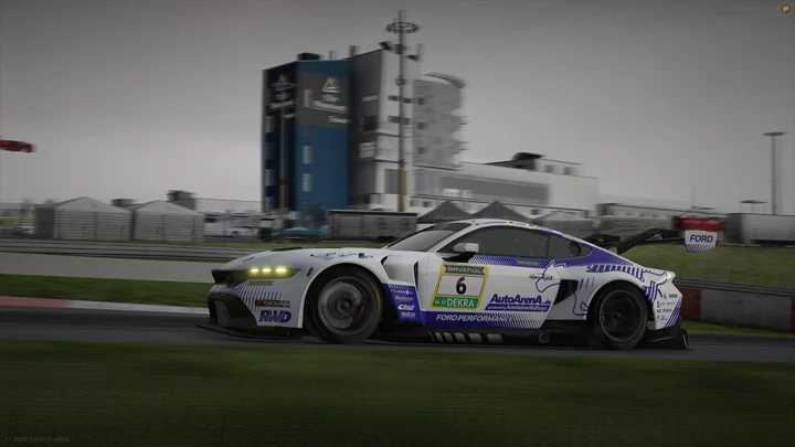 Ford Mustang GT3 № 6 Nürburgring Langstrecken-Serie