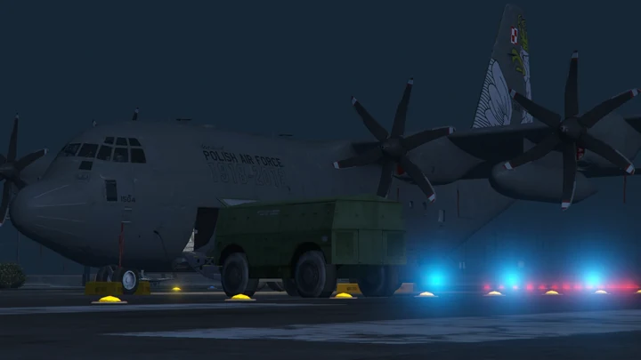 Юбилейная ливрея ВВС Польши для C-130