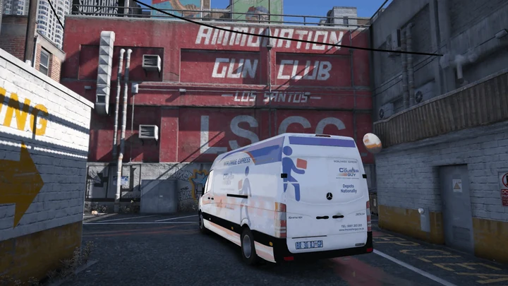 Ливрея Courier Guy для Mercedes Sprinter