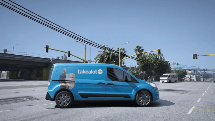 Фургон доставки Takealot Ford [Замена]