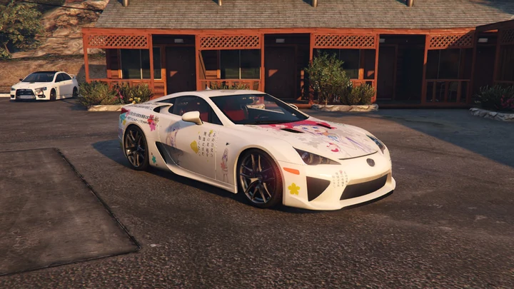 Ливрея Anohana для Lexus LFA