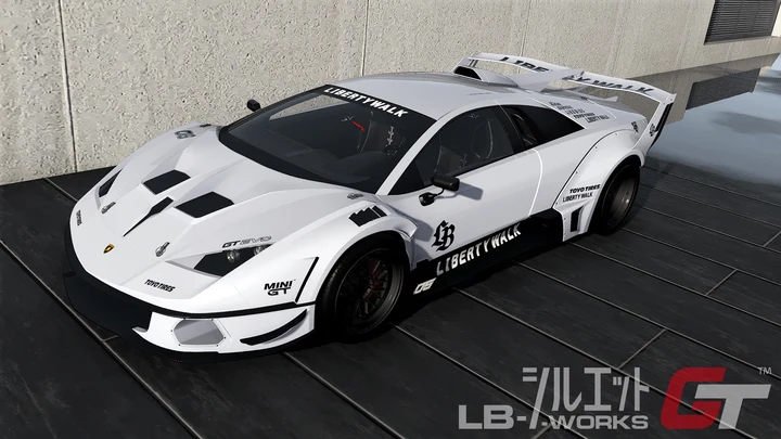 Ливрея LB-Silhouette Works для Lamborghini Murcielago GT EVO
