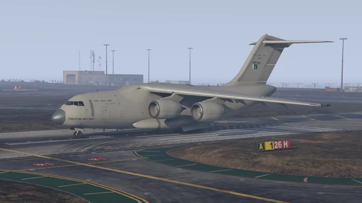 Пакистанская ливрея для Y-20B от SkylineGTRFreak