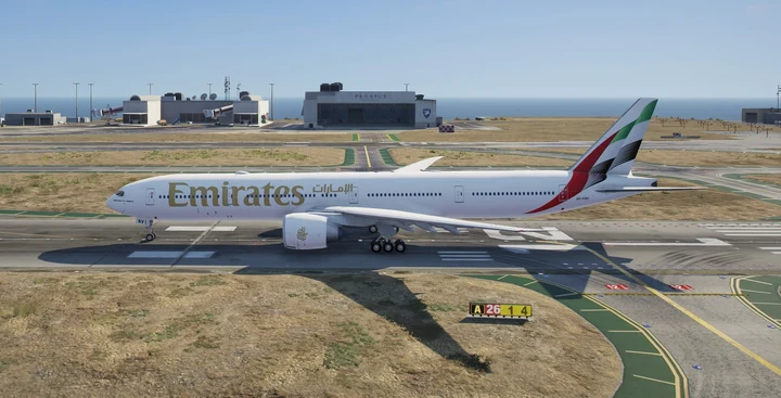 Новая ливрея Emirates для Boeing 777-300ER