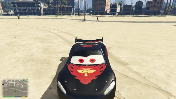 Ливрея Злого Молнии Маккуина из Cars 2