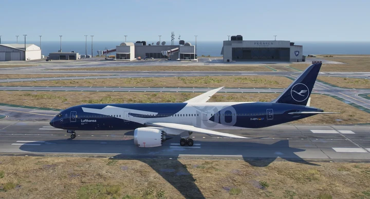 Юбилейная ливрея Lufthansa для Boeing 787-9