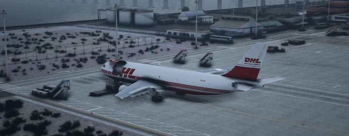 Ретро-ливрея DHL для A300-600RF