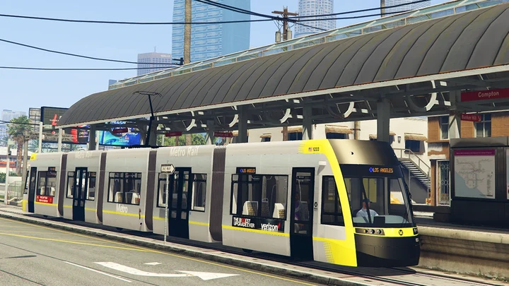 Ливрея LA Metro Rail для Metrolinx Bombardier Flexity Freedom
