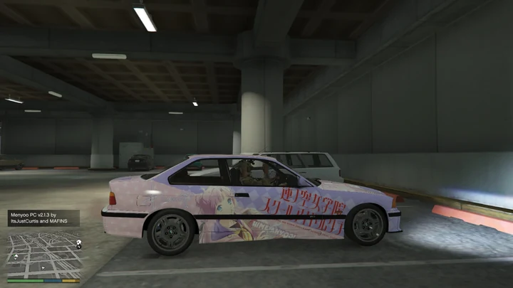 Окраска Hime Anyoji Link Like Love Live для BMW M3 E36 1997