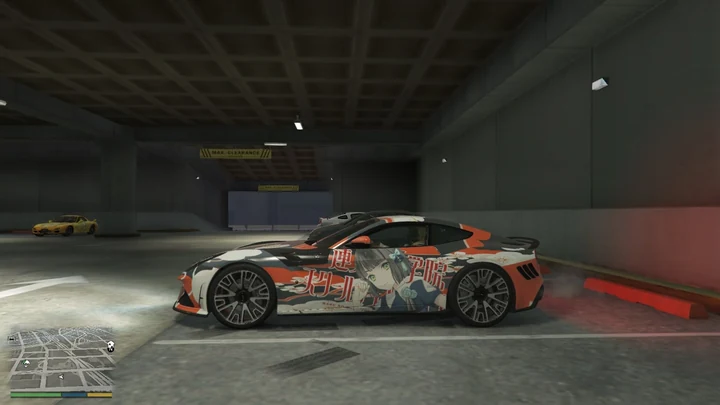 Окраска Гинко Момосэ Link Like Love Live для Ferrari F12 Stallone Mansory 2013