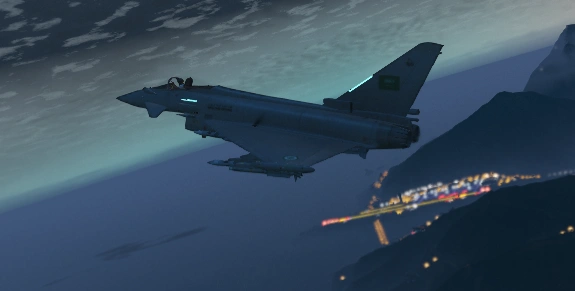 Eurofighter Typhoon Королевских ВВС Саудовской Аравии