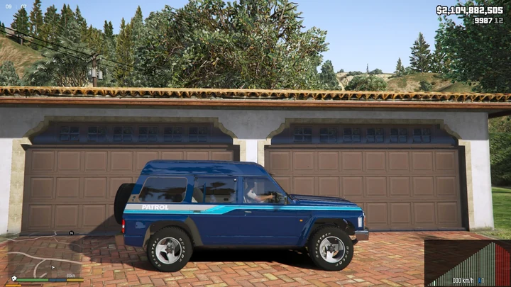 Наклейки для Nissan Patrol Super Safari Y60 1997 LWB