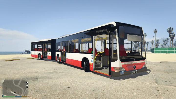 Mercedes-Benz Citaro G в окраске Hamburger Hochbahn AG