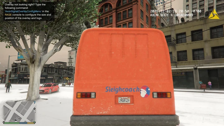 Рождественский автобус Stagecoach North Pole