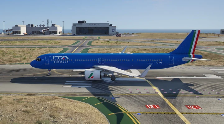 Ливрея ITA Airways для Airbus A321LR (A321neo)