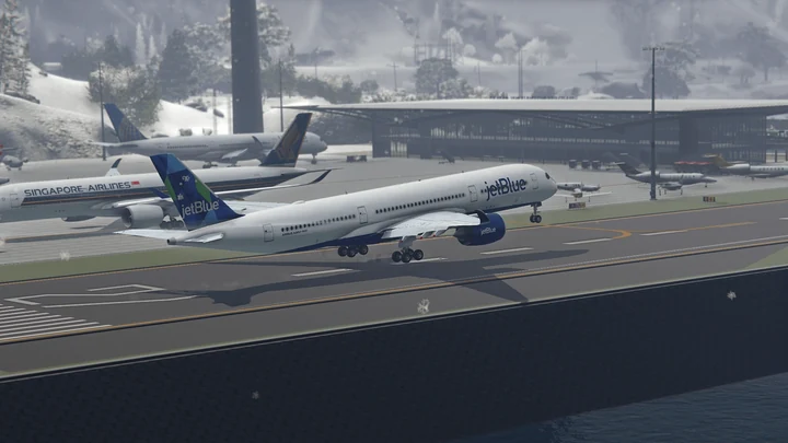 Ливрея JetBlue для Airbus A350-900